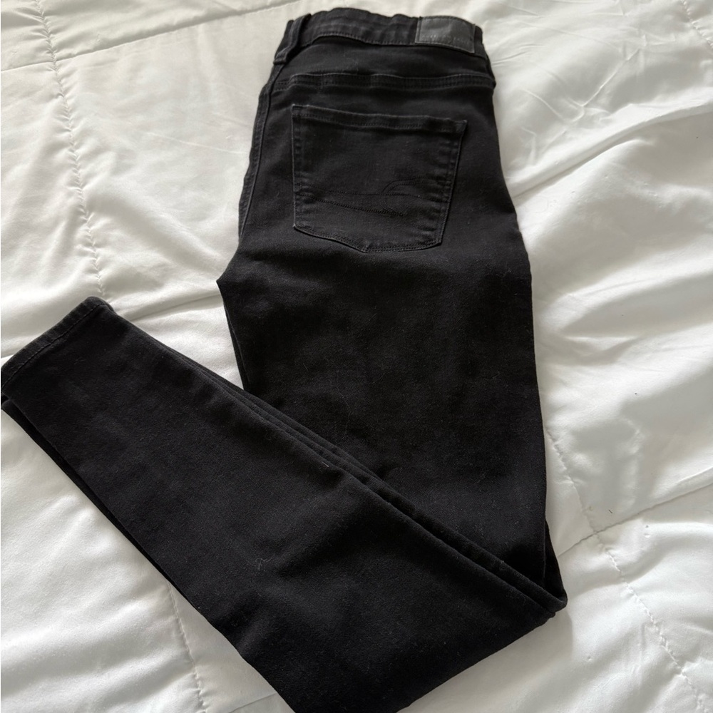 American Eagle Black Jeggings Size 4